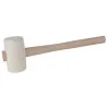 Maillet caoutchouc avec tête blanche . 270g KSTOOLS | Marteaux & Masse