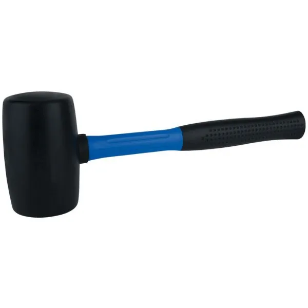 Maillet caoutchouc manche en fibre KSTOOLS 140.1237 | Marteaux & Masse
