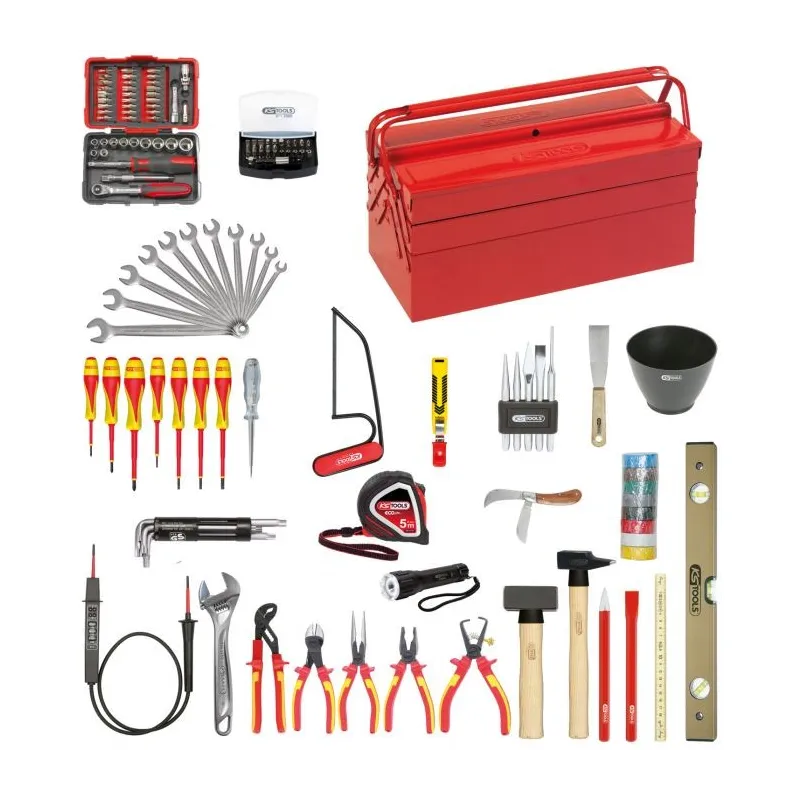 Caisse à outils isolés 1000V - 137 pcs KSTOOLS 117.0200 | 117.0200 Caisse à outils isolés 1000V - 137 pcs KSTOOLS 117.0200 | 117.0200