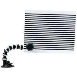 Mirroir à bosses sur ventouse KSTOOLS 140.2597 | Vis bois | Ekibat