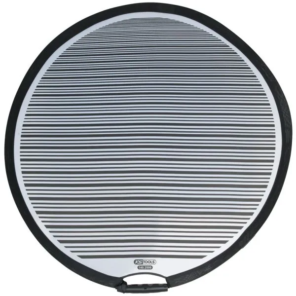 Miroir à bosses rond pliable Ø800 mm KSTOOLS | Vis bois | Ekibat