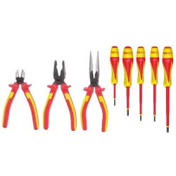 Jeu de pinces ERGOTORQUE® et tournevis isolés ULTIMATE® KSTOOLS 117.1105 | 117.1105
