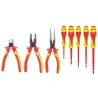 Jeu de pinces ERGOTORQUE® et tournevis isolés ULTIMATE® KSTOOLS 117.1105 | 117.1105