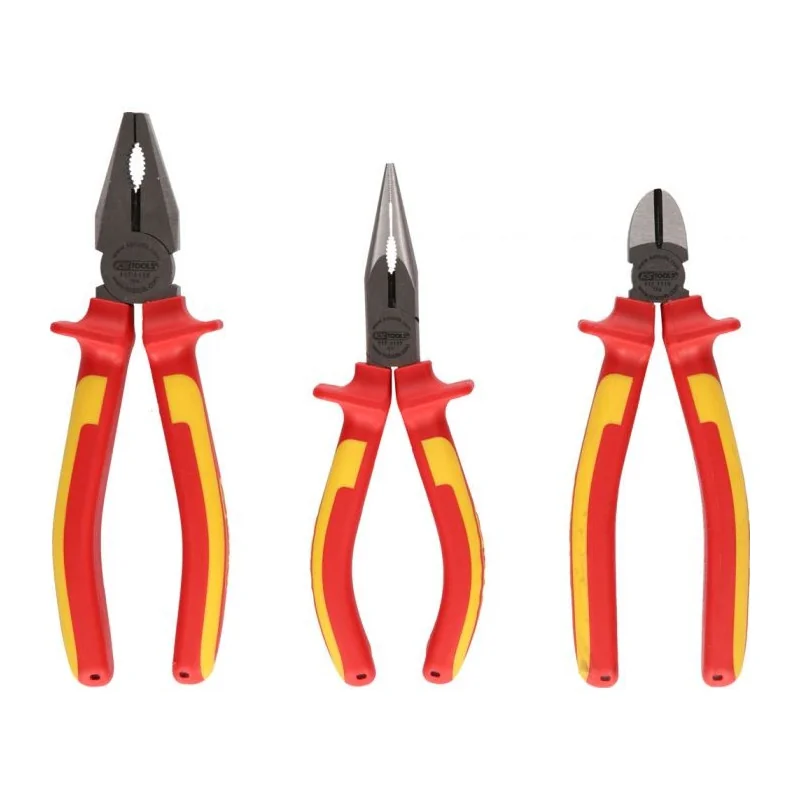 Jeu de 3 pinces isolées ERGOTORQUE® KSTOOLS 117.1110 | 117.1110