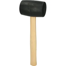 Maillet caoutchouc 500g - tête Ø58mm - avec | Chevilles & Ancrages | E