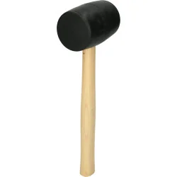 Maillet caoutchouc 500g - tête Ø58mm - avec | Chevilles & Ancrages | E