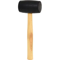 Maillet caoutchouc 700g - tête Ø63mm - avec | Marteaux & Massettes | E