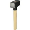 Massette emmanchée en frêne . 1 .25kg KSTOOLS | Chevilles & Ancrages |