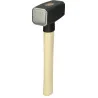 Massette emmanchée en frêne . 1 .5kg KSTOOLS | Marteaux & Massettes |