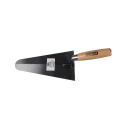 Truelle italienne ronde - lame acier - manche | Outillage maçon | Ekib