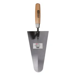 Truelle italienne ronde - lame acier - manche | Outillage maçon | Ekib