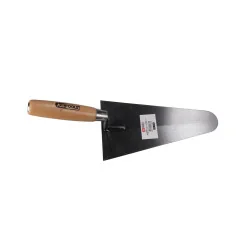 Truelle italienne ronde - lame acier - manche | Outillage maçon | Ekib