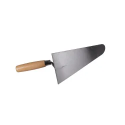 Truelle italienne ronde - lame acier - manche | Outillage maçon | Ekib
