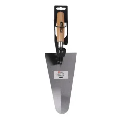 Truelle italienne ronde - lame acier - manche | Outillage maçon | Ekib
