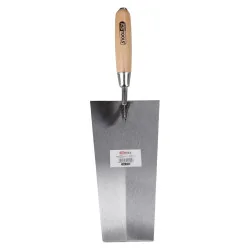 Truelle italienne carrée - lame acier - manche | Outillage maçon | Eki