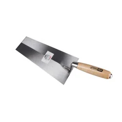 Truelle italienne carrée - lame acier - manche | Outillage maçon | Eki