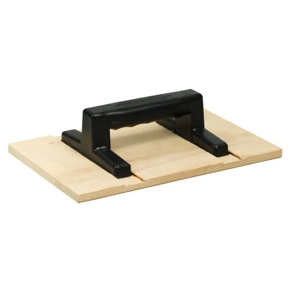 Taloche bois - manche plastique - Rect. 400x280 | Outillage maçon | Ek