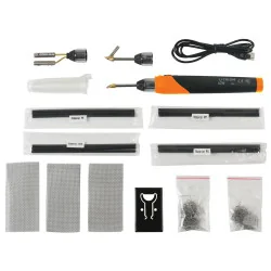 Kit de réparation plastique de batterie . 134 | Outillage maçon | Ekib