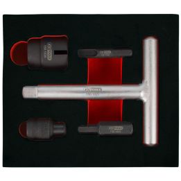 Kit pour vis de vidange carter plastiques 1/4" | Vis bois | Ekibat