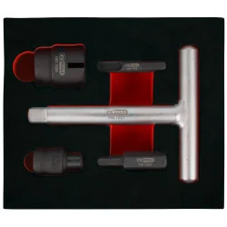 Kit pour vis de vidange carter plastiques 1/4" | Vis bois | Ekibat