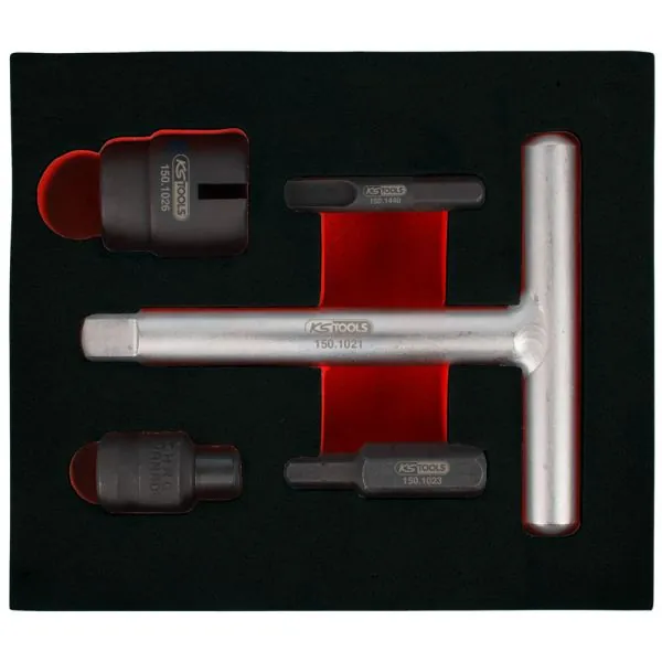 Kit pour vis de vidange carter plastiques 1/4" | Vis bois | Ekibat