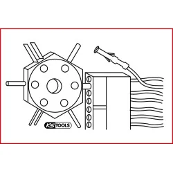 Extracteur de cosses KSTOOLS 150.1232 | Autres électroportatifs | Ekib