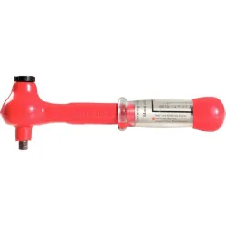 Mini clé dynamométrique isolée 1/4" à cliquet réversible . 2-12 Nm KSTOOLS 117.1400 | 117.1400