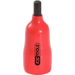 Douille tournevis 6 pans isolée . 1/4" - 5 mm KSTOOLS 117.1417 | 117.1417