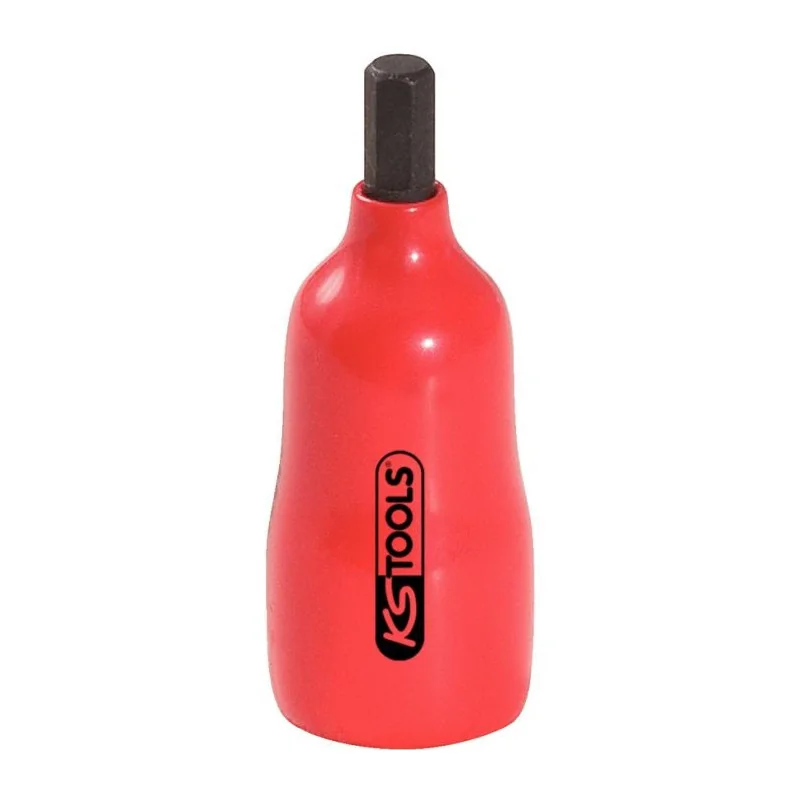 Douille tournevis 6 pans isolée . 1/4" - 6 mm KSTOOLS 117.1418 | 117.1418