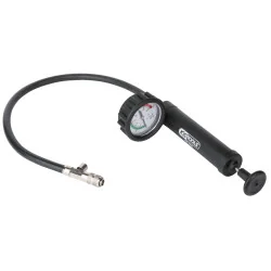 Pompe à main avec manomètre/tuyau max. 2 .5 | Mesure & Traçage | Ekiba