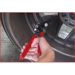Pince pour masses d'équilibrage adhésives . L. 225 | Pinces & Tenaille