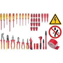 Coffret d'outils isolés pour véhicules hybrides et électriques KSTOOLS 117.1890 | 117.1890
