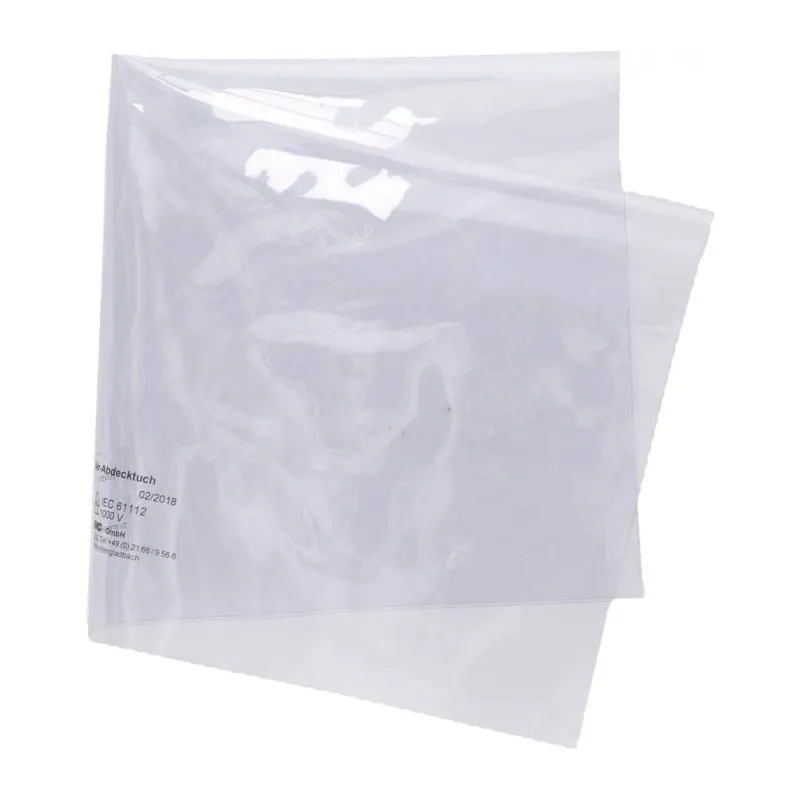 Toile de protection isolée transparente . 600x600 mm KSTOOLS 117.2307 | 117.2307