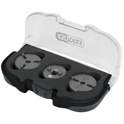 Jeu d'adaptateurs d'outils universels pour repousser les pistons | Clé