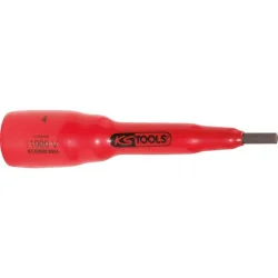 Douille tournevis 6 pans isolée . 3/8" - 12 mm KSTOOLS 117.3866 | 117.3866
