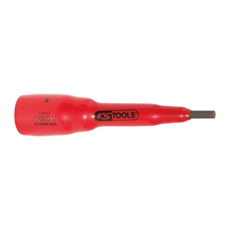 Douille tournevis 6 pans isolée . 3/8" - 12 mm KSTOOLS 117.3866 | 117.3866