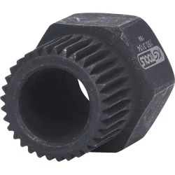 Douille percée clé 22x33 dents KSTOOLS 150.3104 | Boulonnerie | Ekibat