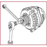Adaptateur percé Clé 22x30mm KSTOOLS 150.3105 | Vis bois | Ekibat