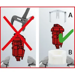 Clés de filtres à carburant pour les moteurs | Vis bois | Ekibat