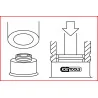 Coffret d'outils pour bagues d'étanchéité de soupapes . | Mesure & Tra