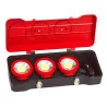 Coffret de 3 projecteurs LEDs 3W KSTOOLS 150.4314 | Vis bois | Ekibat