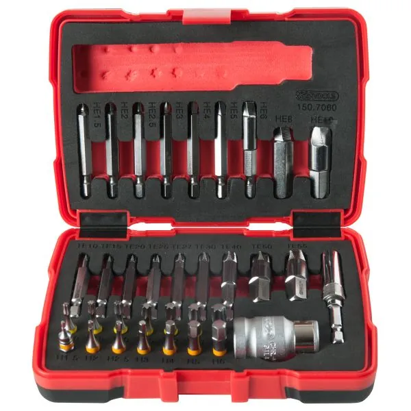 Coffret d'embouts d'extraction pour vis TORX® et 6 | Vis bois | Ekibat