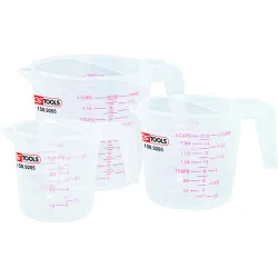 Jeu de 3 verres doseurs KSTOOLS 150.9205 | Mesure & Traçage | Ekibat