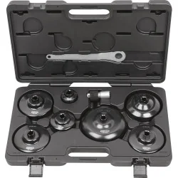 Coffret de clés 1/2" pour filtre à huile | Vis bois | Ekibat