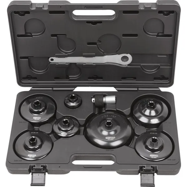 Coffret de clés 1/2" pour filtre à huile | Vis bois | Ekibat