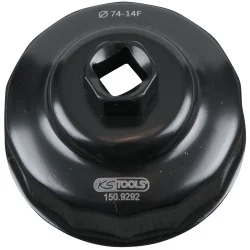 Cloche pour filtre à huile 1/2" diamètre 74 | Vis bois | Ekibat
