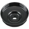 Cloche pour filtre à huile 1/2" diamètre 106 | Clés & Douilles | Ekiba