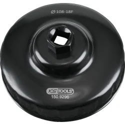 Cloche pour filtre à huile 1/2" diamètre 108 | Vis bois | Ekibat