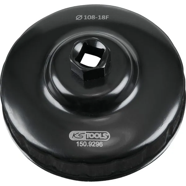Cloche pour filtre à huile 1/2" diamètre 108 | Vis bois | Ekibat