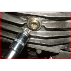 Douille à vidange 1/2 XZN M16 . L.50 | Vis bois | Ekibat